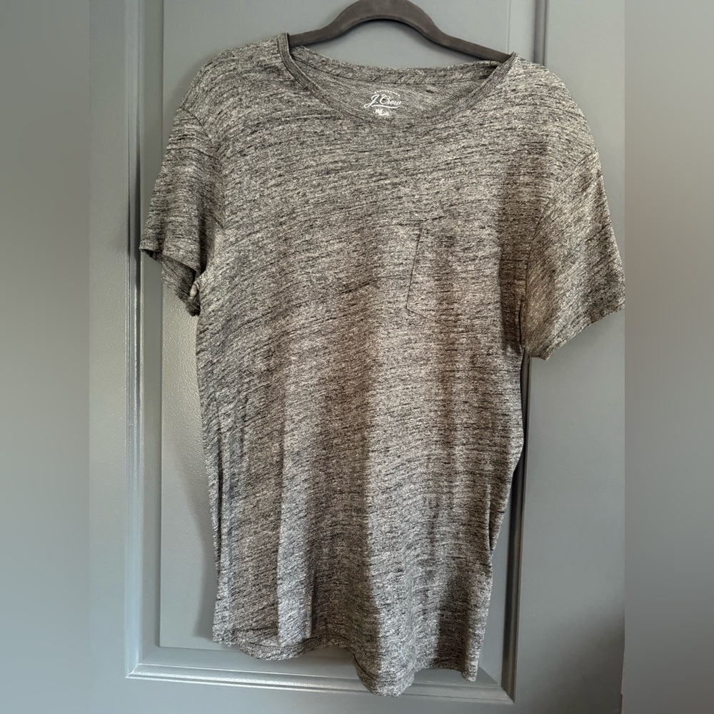 J. Crew Heather Gray Short Sleeve Tee